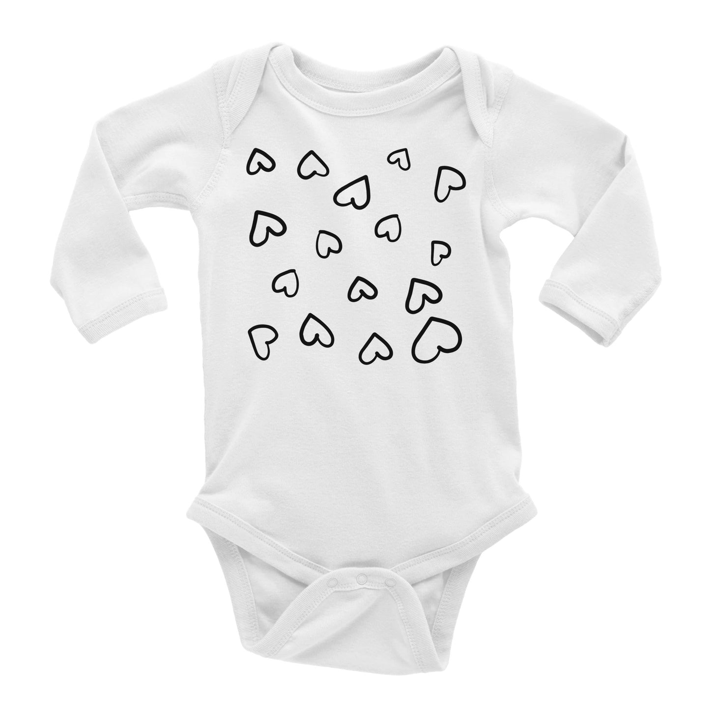 Bodysuit Love White/Black