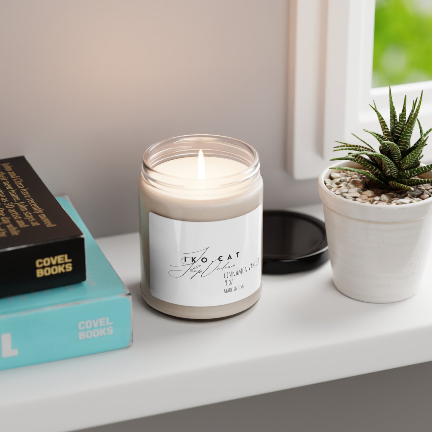 Cinnamon Vanilla Scented Candle