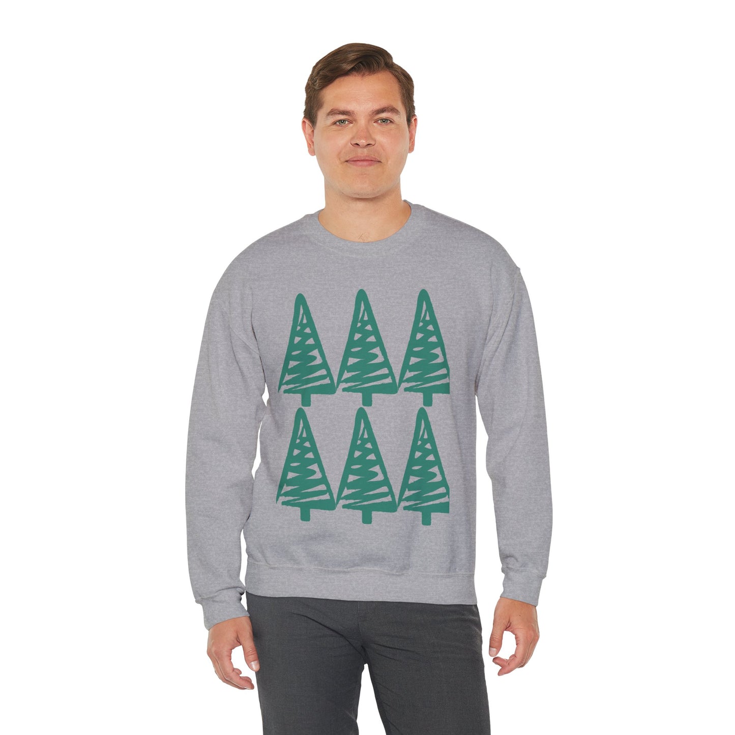 Unisex Christmas Sweatshirts 'Pink, Black, Sand, Sport Grey colors'