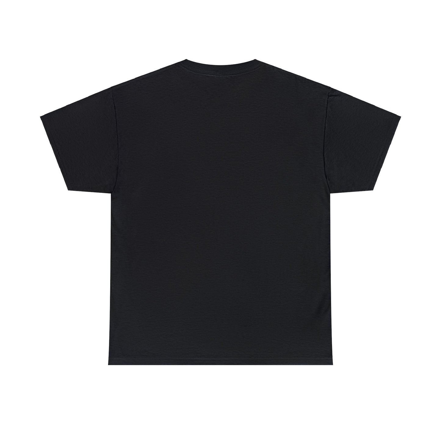 Unisex Black and Red Lion Cotton T-shirt
