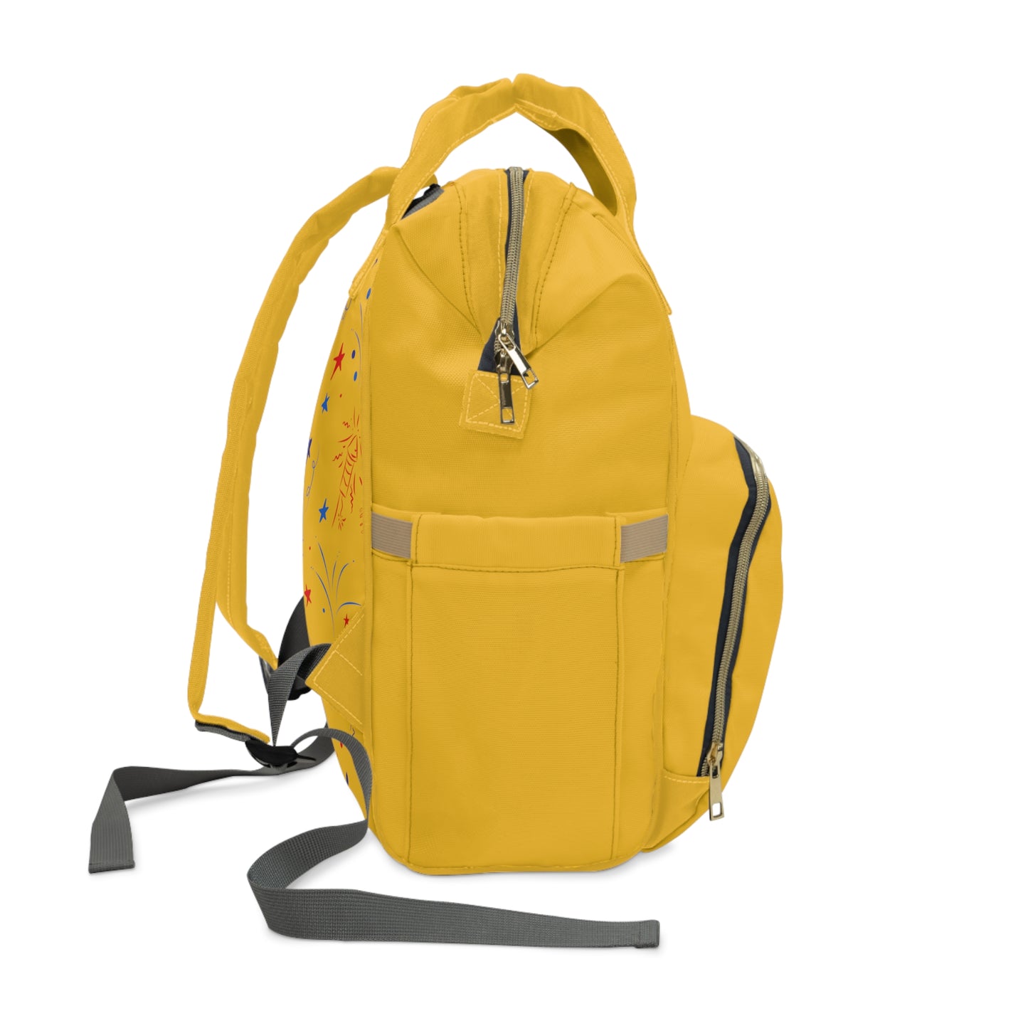 Diaper Yellow Backpack