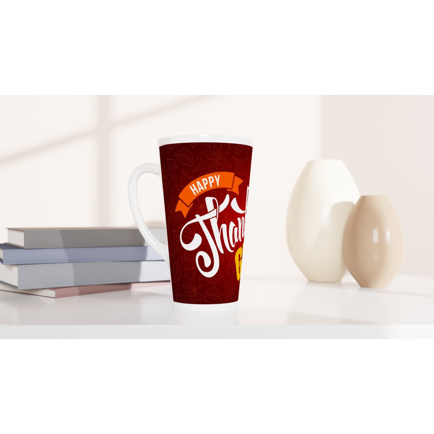 17 oz Happy Thanksgiving Mug, Latte Funny Mug - iko.cat