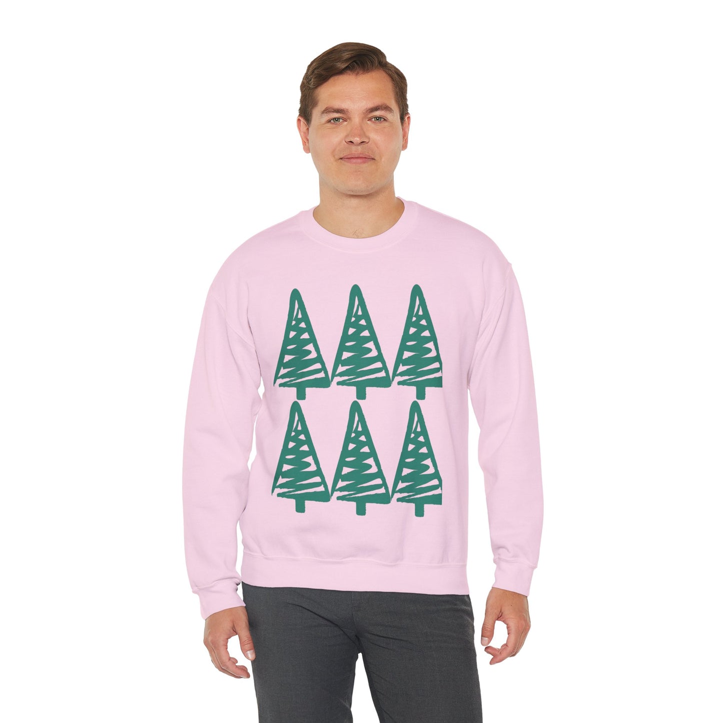 Unisex Christmas Sweatshirts 'Pink, Black, Sand, Sport Grey colors'