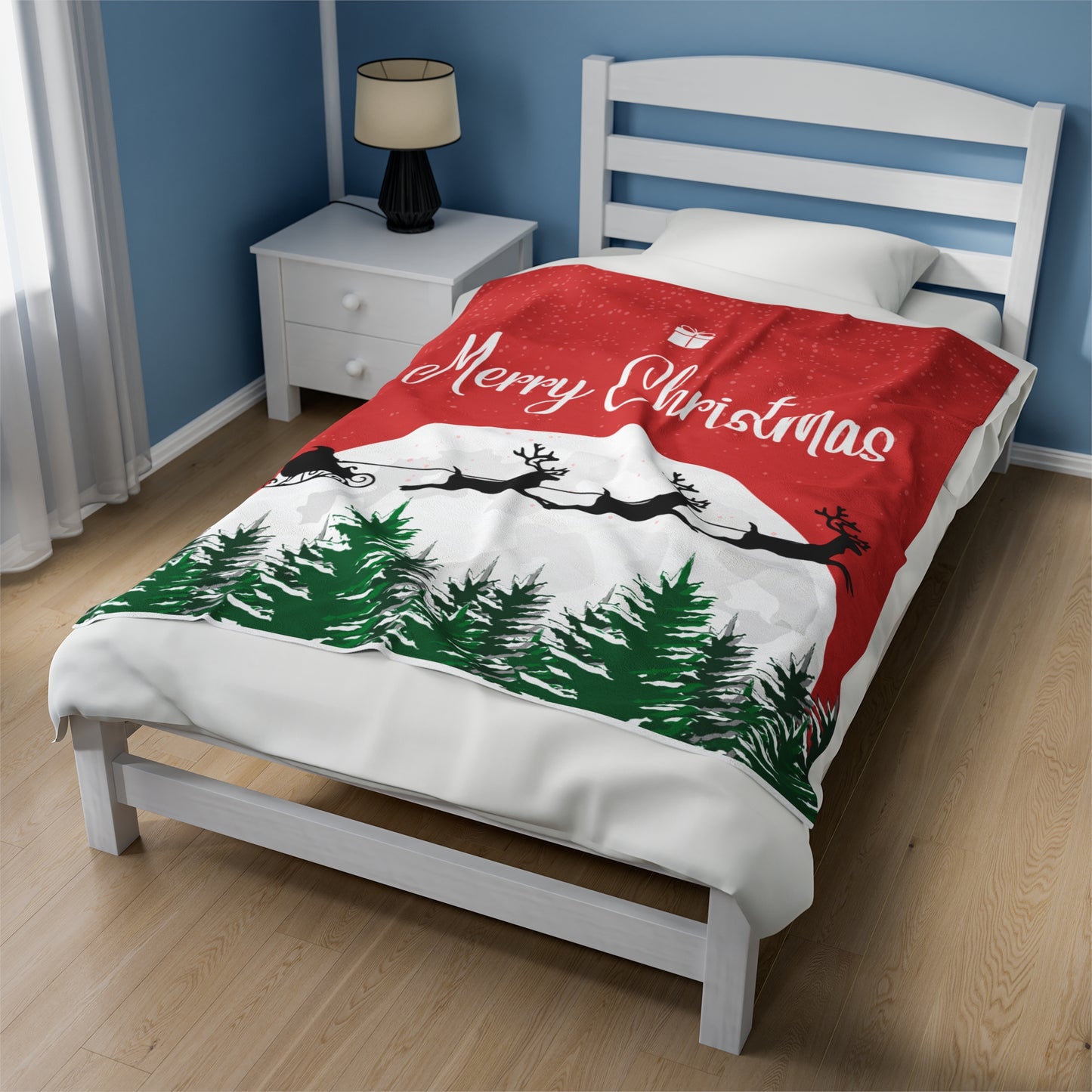 Christmas Velveteen Plush Blanket