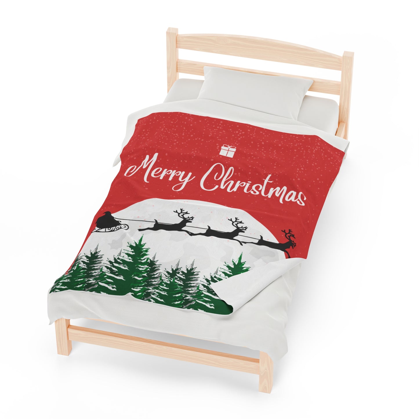 Christmas Velveteen Plush Blanket