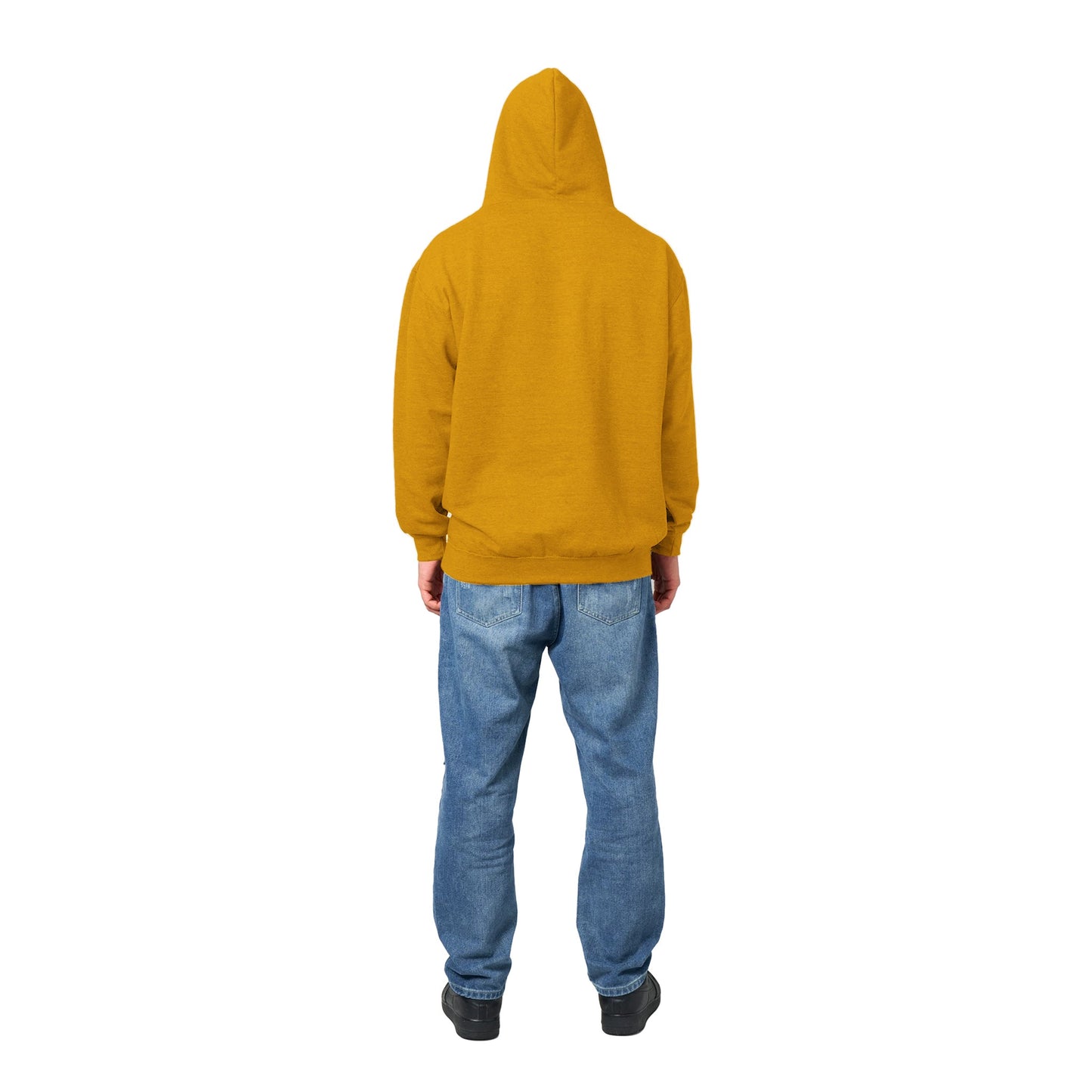 Yellow Unisex Pullover Hoodie