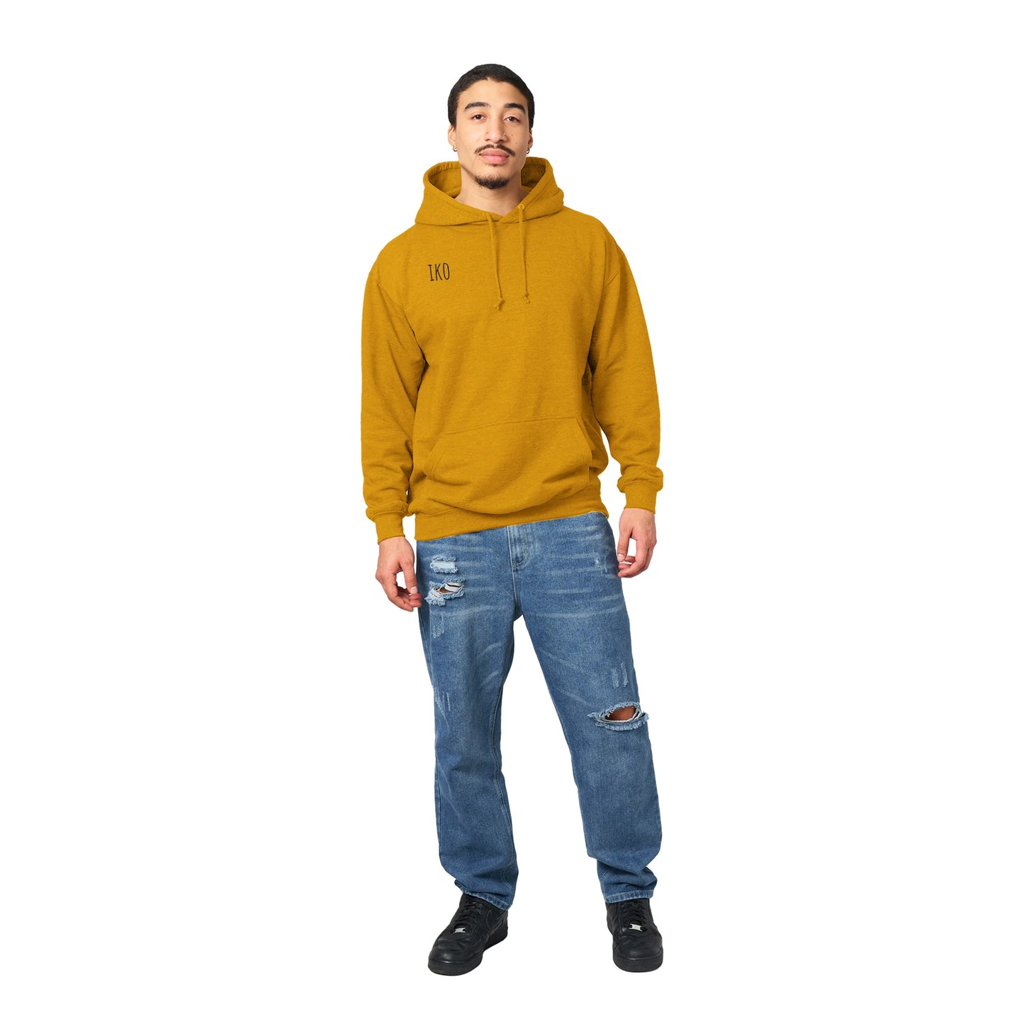 Yellow Unisex Pullover Hoodie