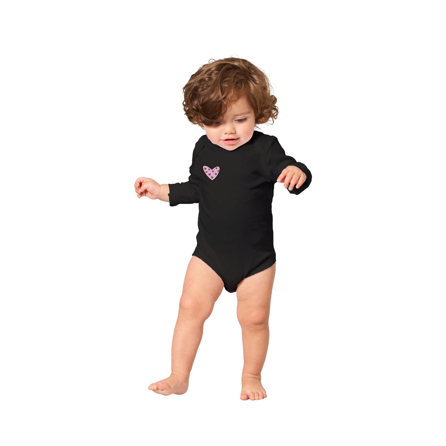 Bodysuit Love White/Black