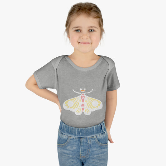 Stylish Baby Bodysuit with Long Sleeves