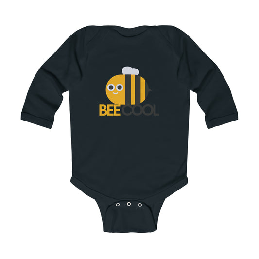 Stylish Baby Bodysuit with Long Sleeves