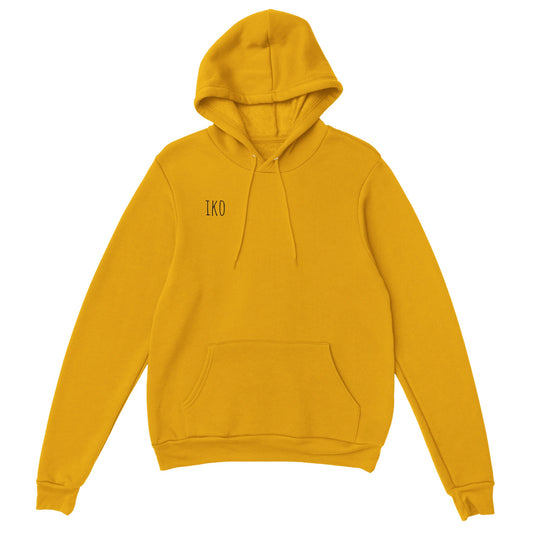 Yellow Unisex Pullover Hoodie