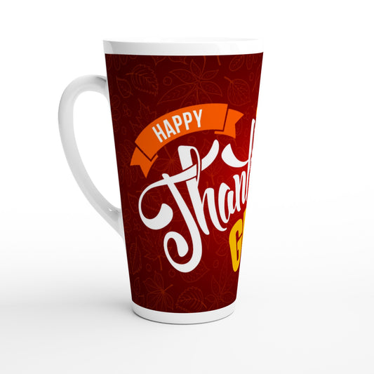 17 oz Happy Thanksgiving Mug, Latte Funny Mug - iko.cat